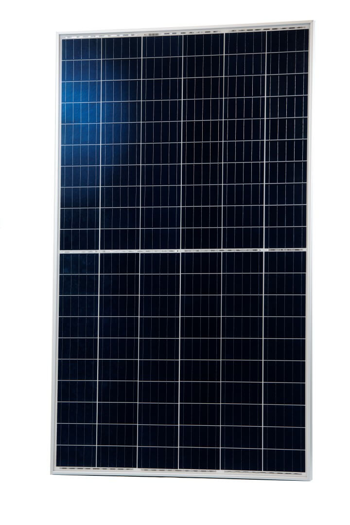 Polykrystallinsk solpanel