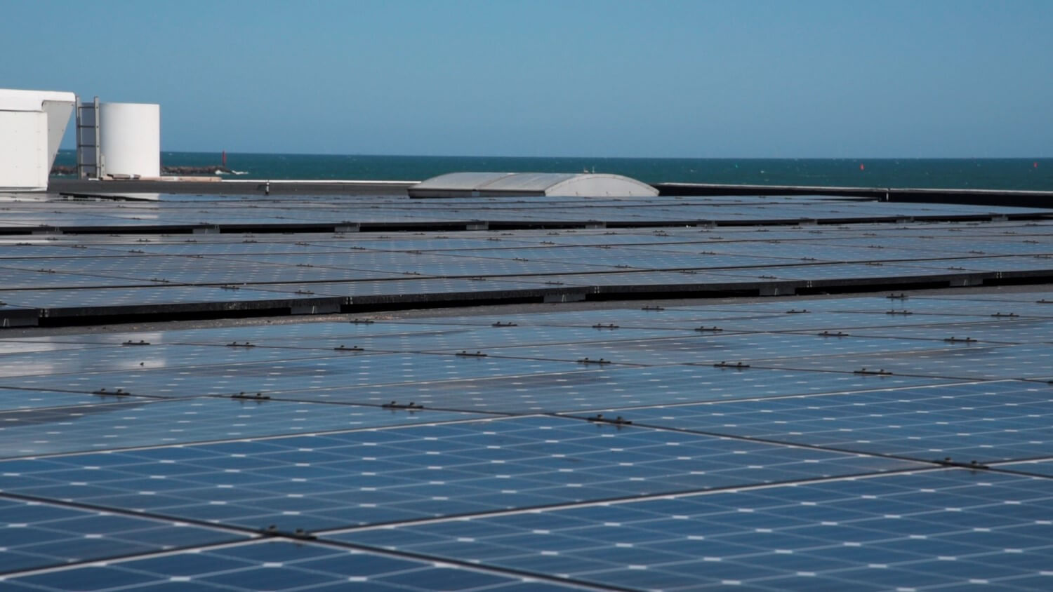 Solceller på Kattegatcenteret